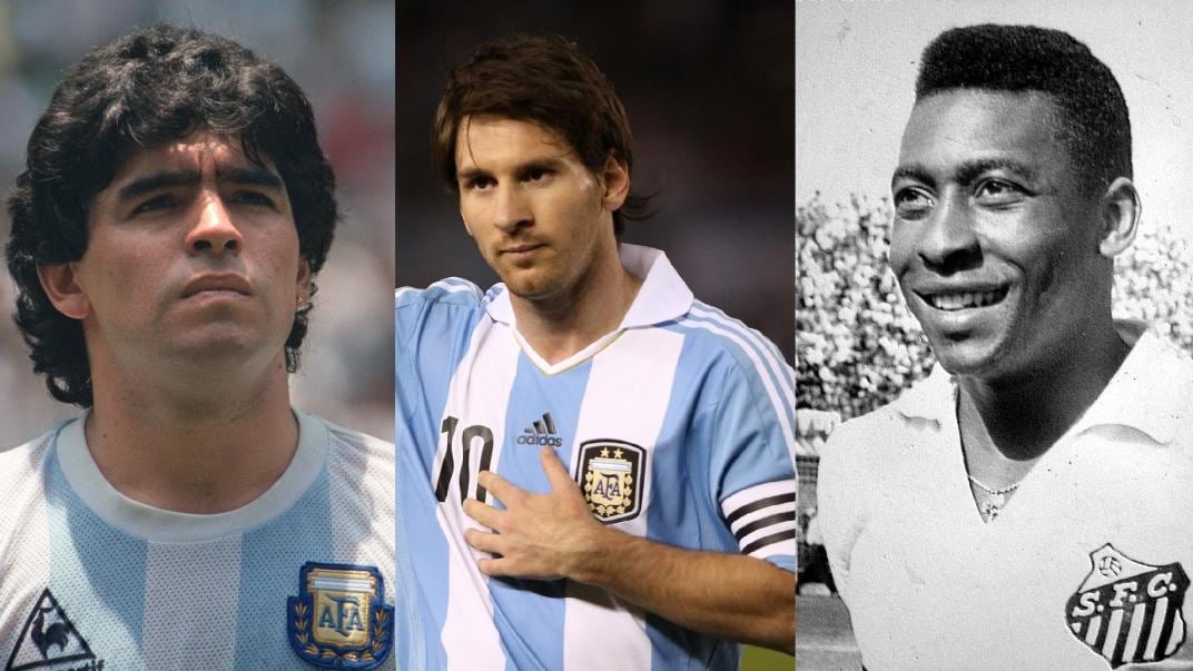 Maradona, Messi o Pelé