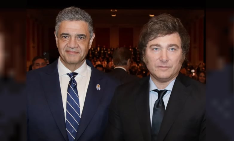 Jorge Macri y Javier Milei