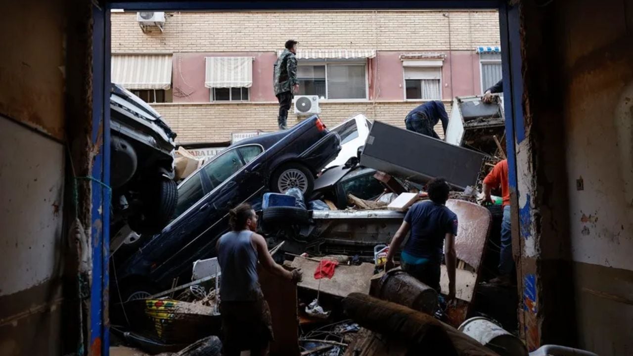 Las tormentas e inundaciones por la DANA en Valencia dejaron más de 200 muertos. Foto: Archivo Los Andes