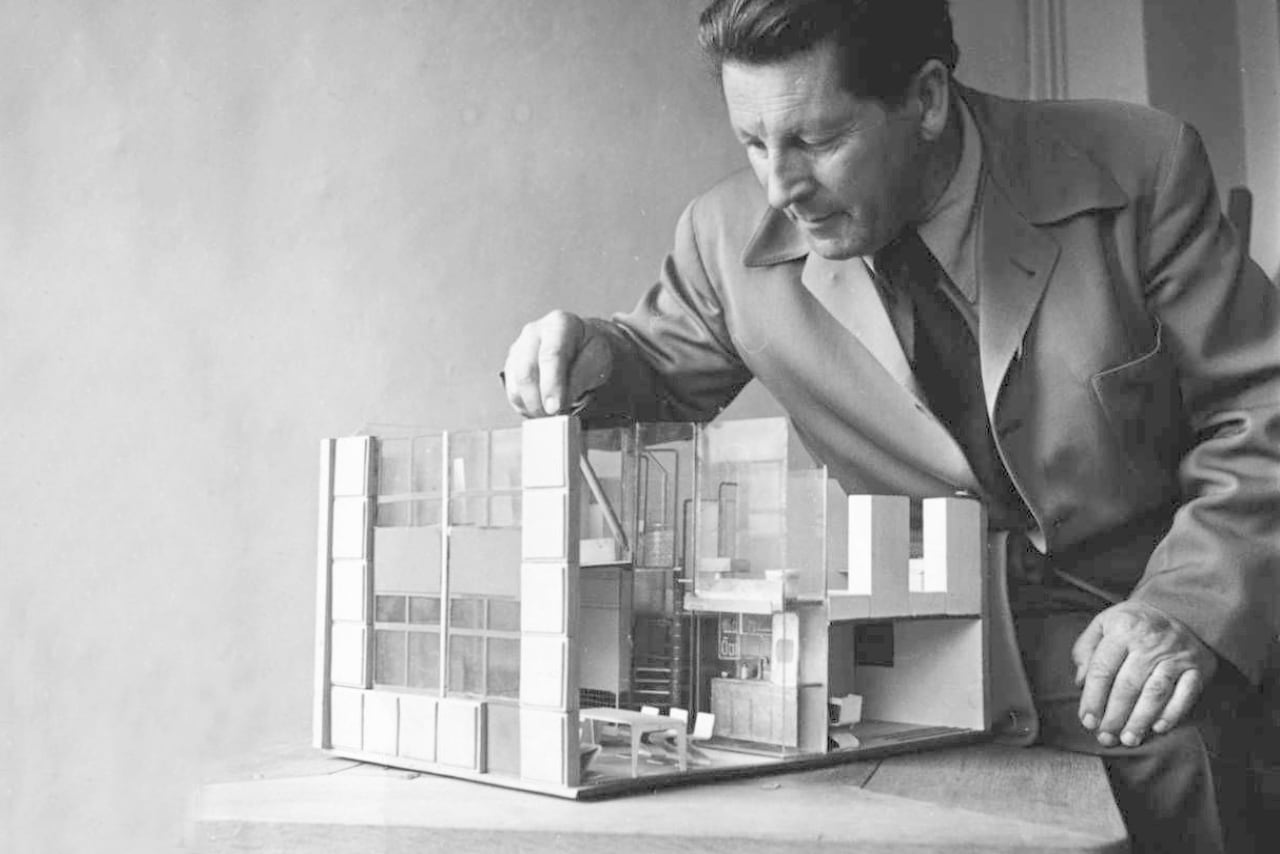 El arquitecto Gerrit Rietveld.