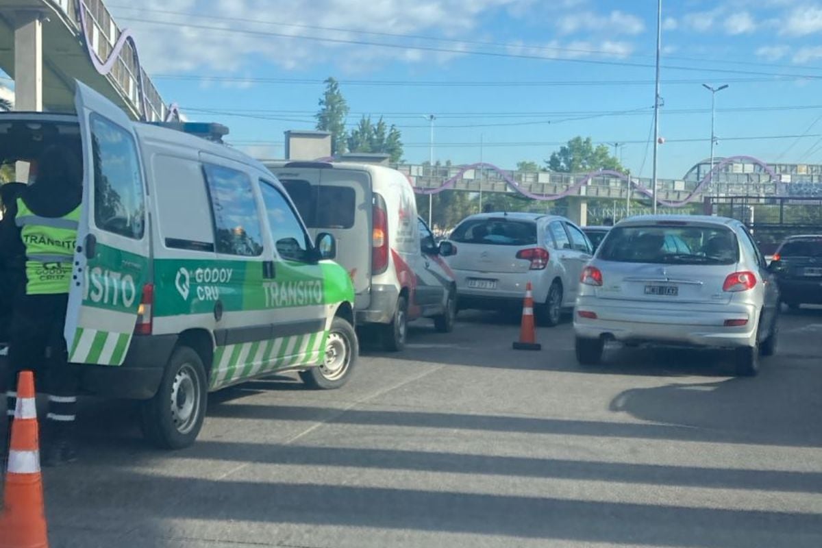 Choque en cadena en el Corredor del Oeste / Gentileza