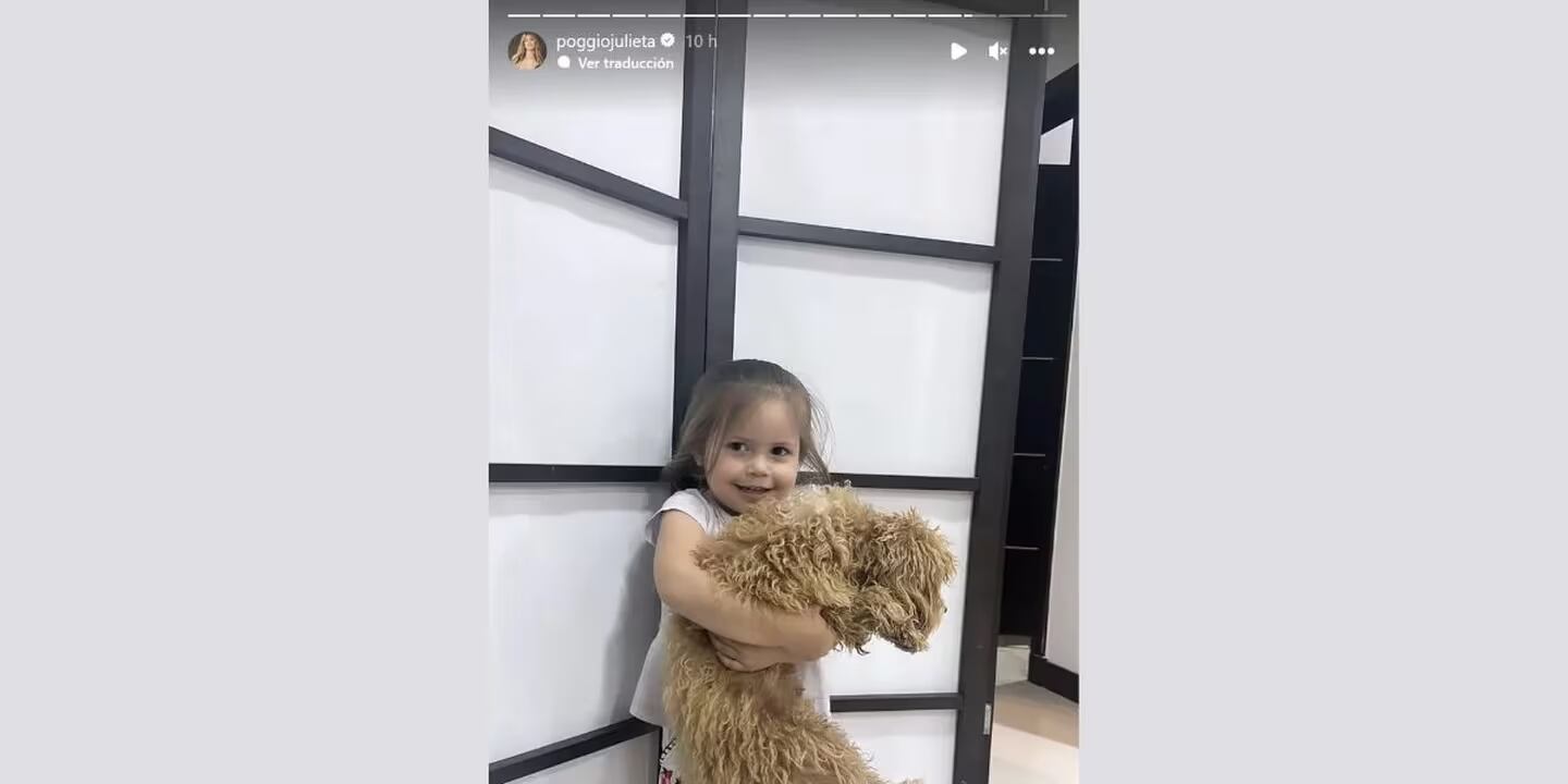 Así esta Caramelo, el perrito que adoptó Romina en Gran Hermano.