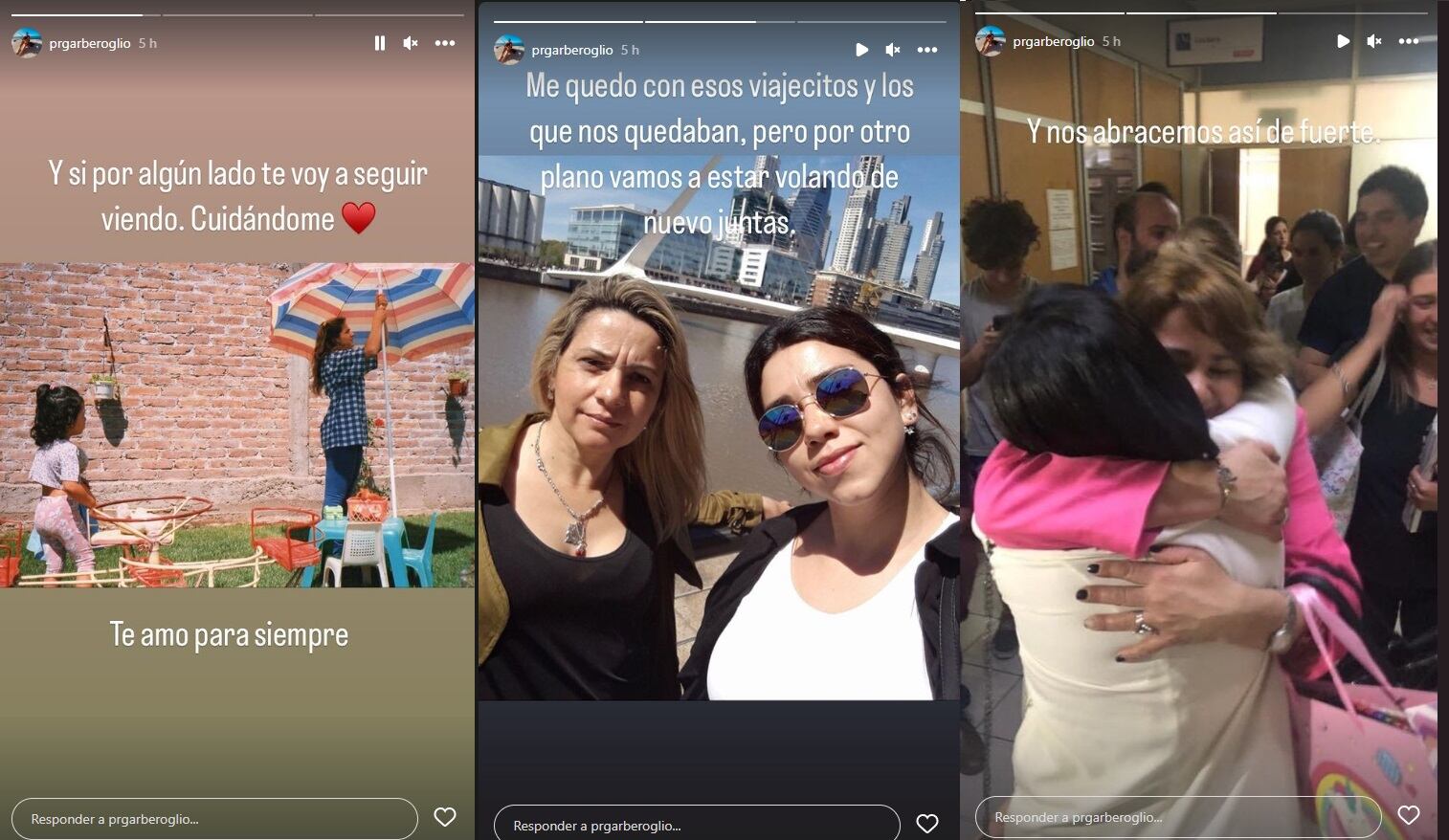 El adiós de los hijos de Sonia Garbereglio (51), la mujer asesinada por su esposo en Maipú (Instagram)