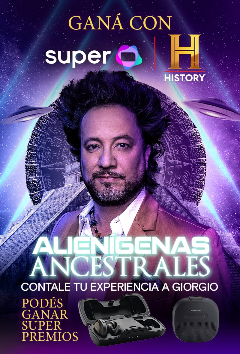 History y Super te invitan a desafiar el misterio y participar en un concurso de “Alienígenas Ancestrales”