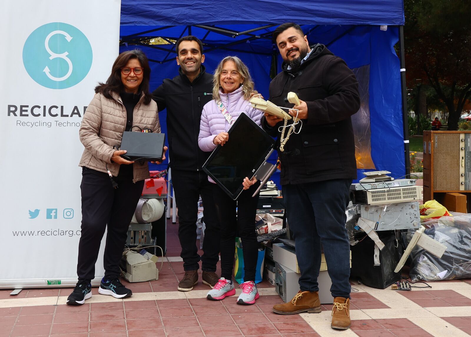 Maipú celebró el Día del Reciclaje. Foto: Maipú Municipio.