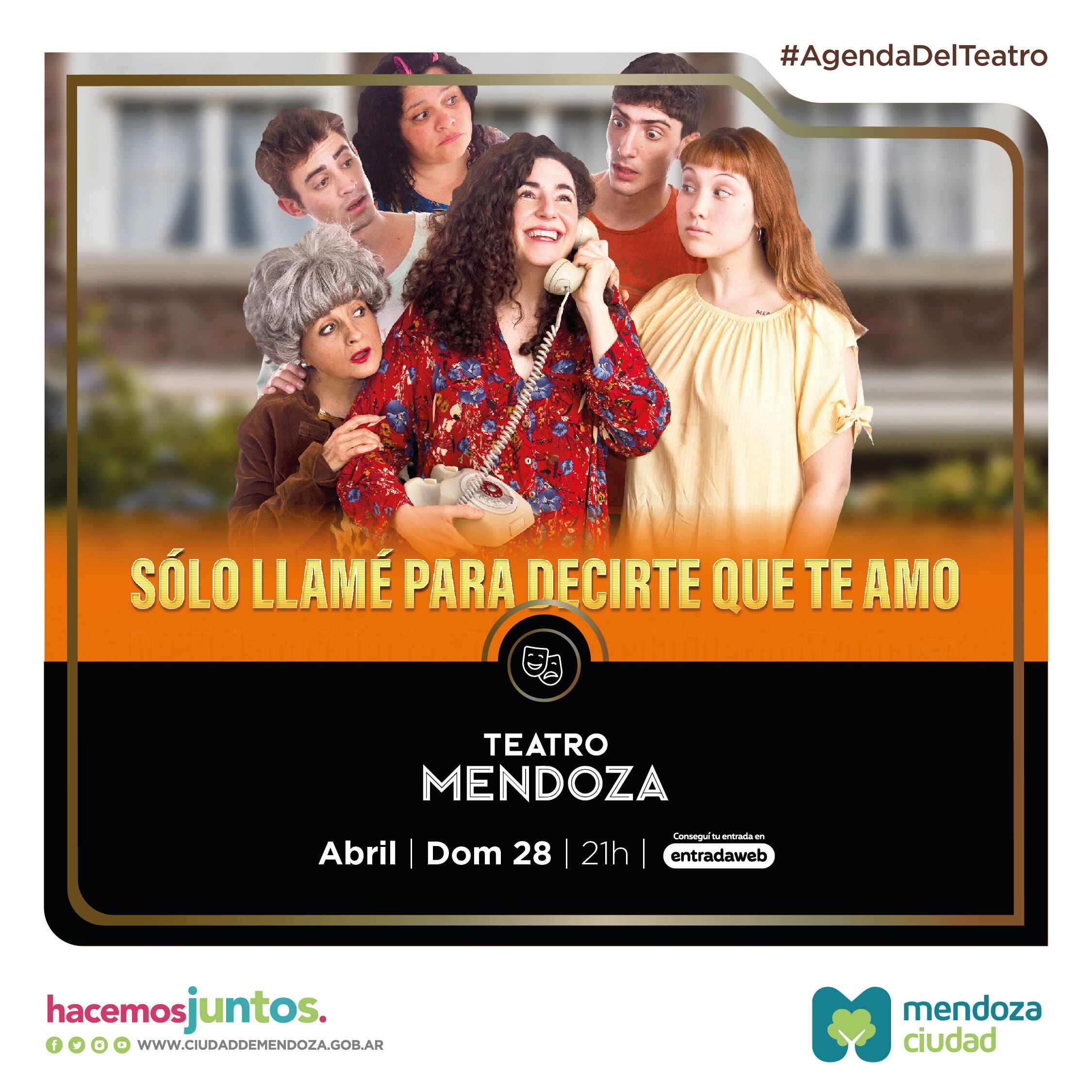 Abril en teatro Mendoza