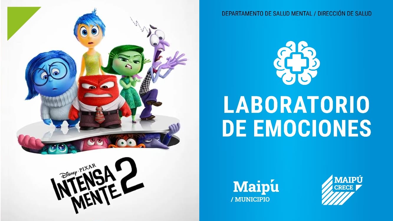 Maipú lanza un taller de emociones con el estreno de “Intensamente 2”.