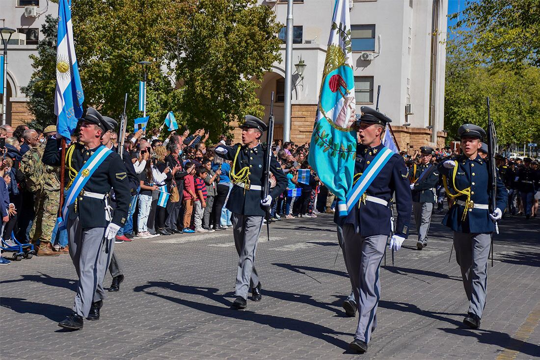 Acto conmemorativo por los 40 años de la guerra de Malvinas. En casa de gobierno se llevo a cabo un acto en el que participaron autoridades politicas y de las fuerzas armadas, donde brindaron reconocimiento a veteranos y caidos en el conflicto del Atlantico Sur en 1982
foto: Mariana Villa / Los Andes