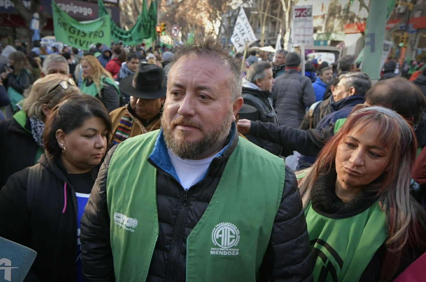 Roberto Macho y Patricia Iranzo. Orlando Pelichotti / Los Andes