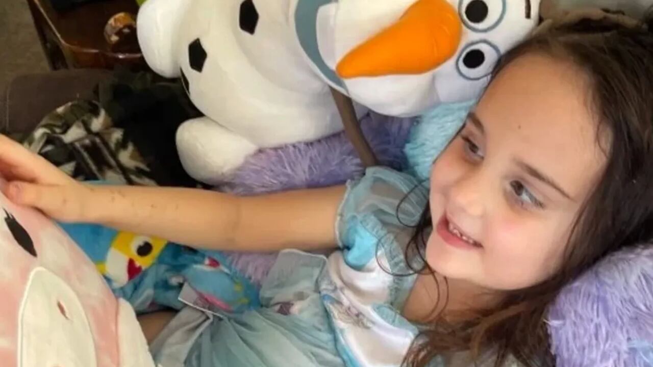 La pequeña murió a tan sólo 12 semanas después de haber sido diagnosticada. Gentileza: A24.