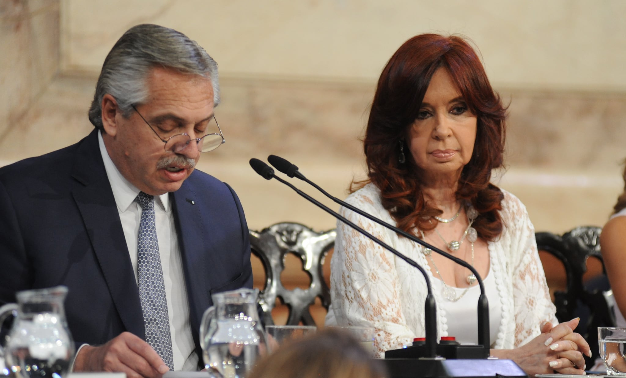 Alberto Fernández declaró que pronto se reunirá con Cristina Kirchner por la interna en el Gobierno (Foto: Federico López Claro) 