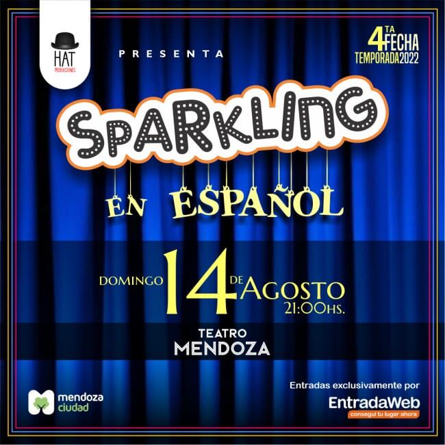 Sparkling en español.