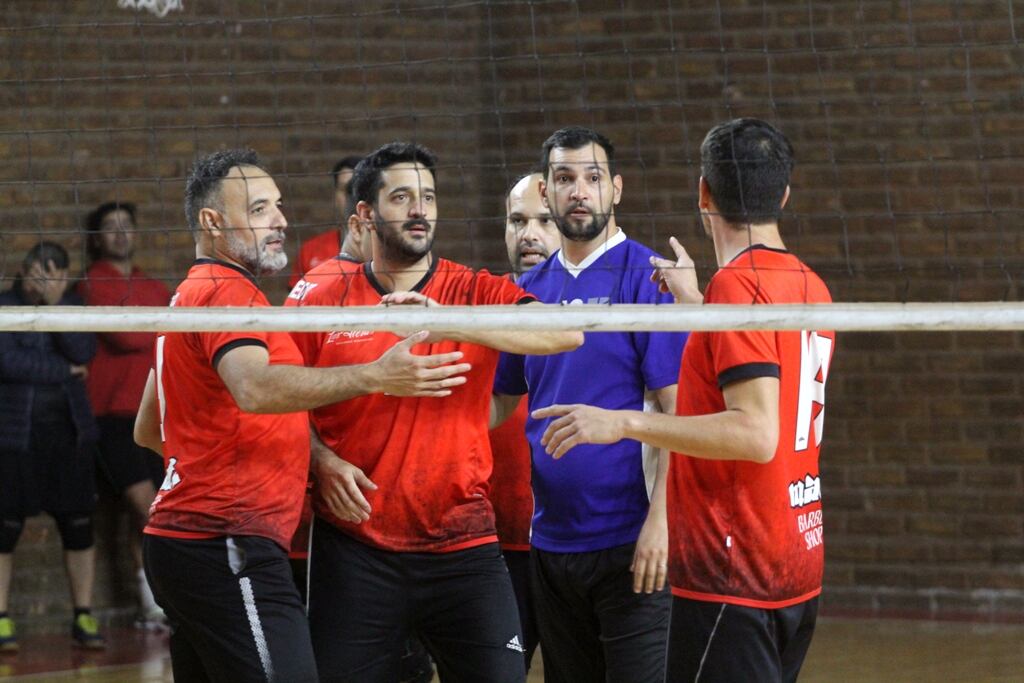 Banco Previsión Social superó a Godoy Cruz con experiencia y autoridad. / Gentileza: Prensa Federación de Voley.