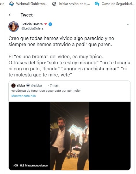 La actriz y directora no se quedó atrás, y expresó su repudio sobre el hecho. 