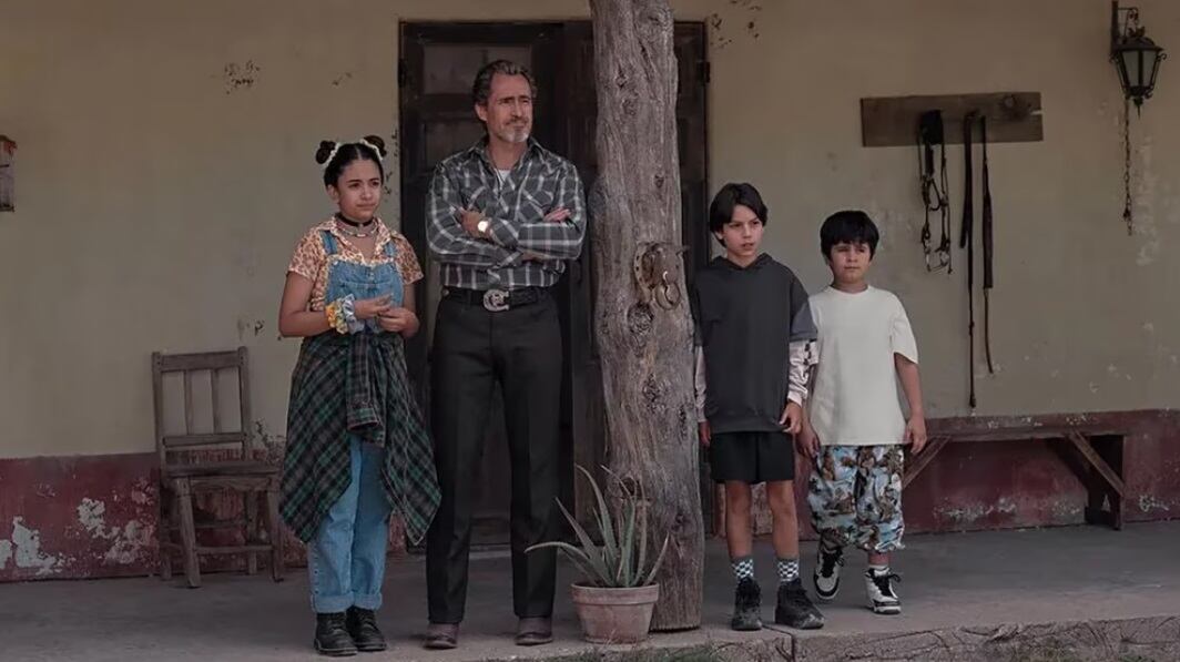 La familia protagonista de esta enternecedora historia. Foto: Netflix.