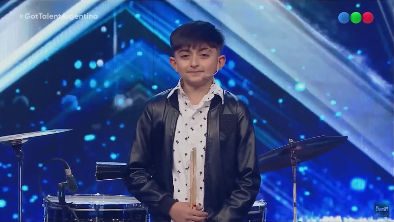 El joven mendocino sorprendió al jurado con su talento y picardía