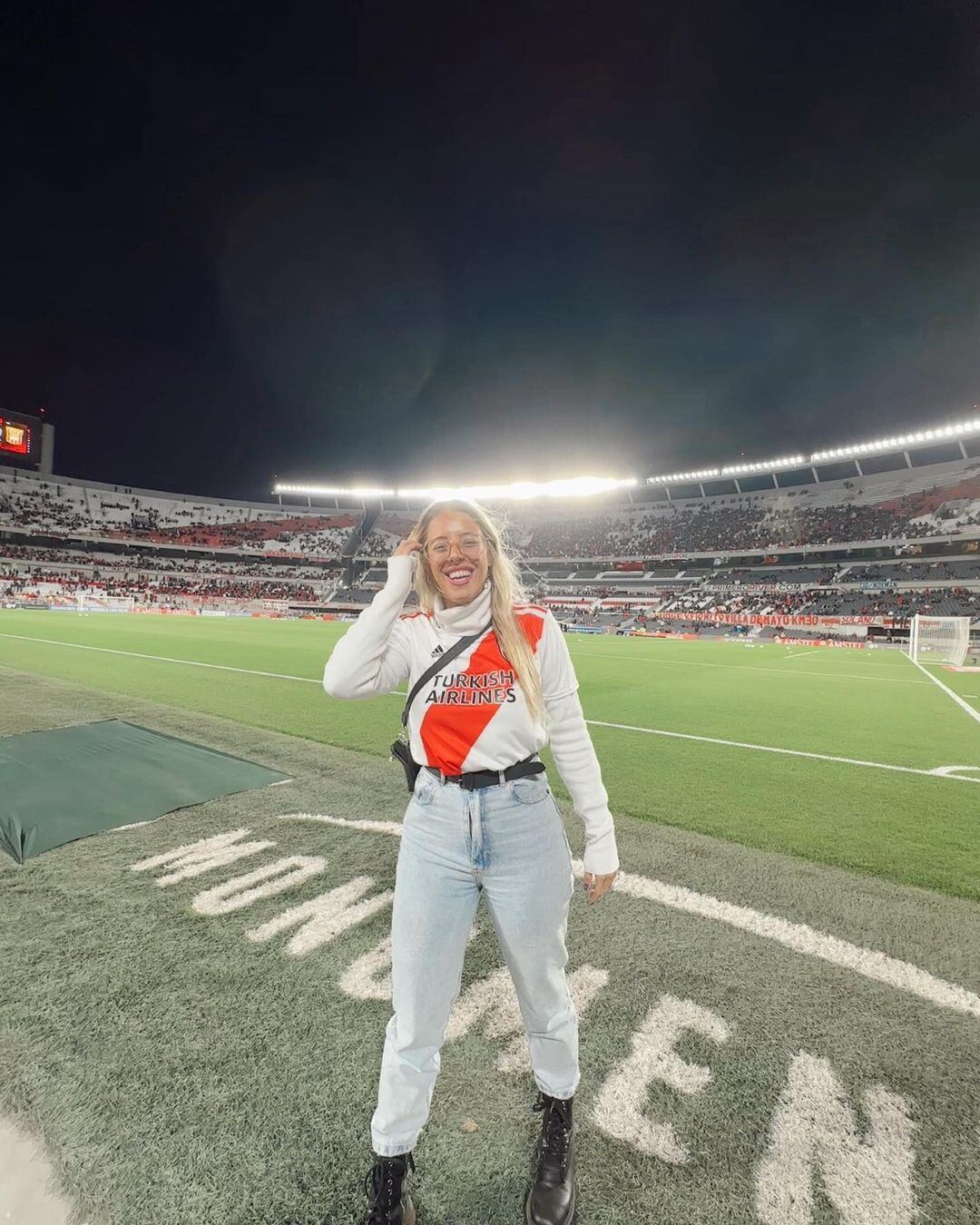 Nati Jota, en el Monumental este martes