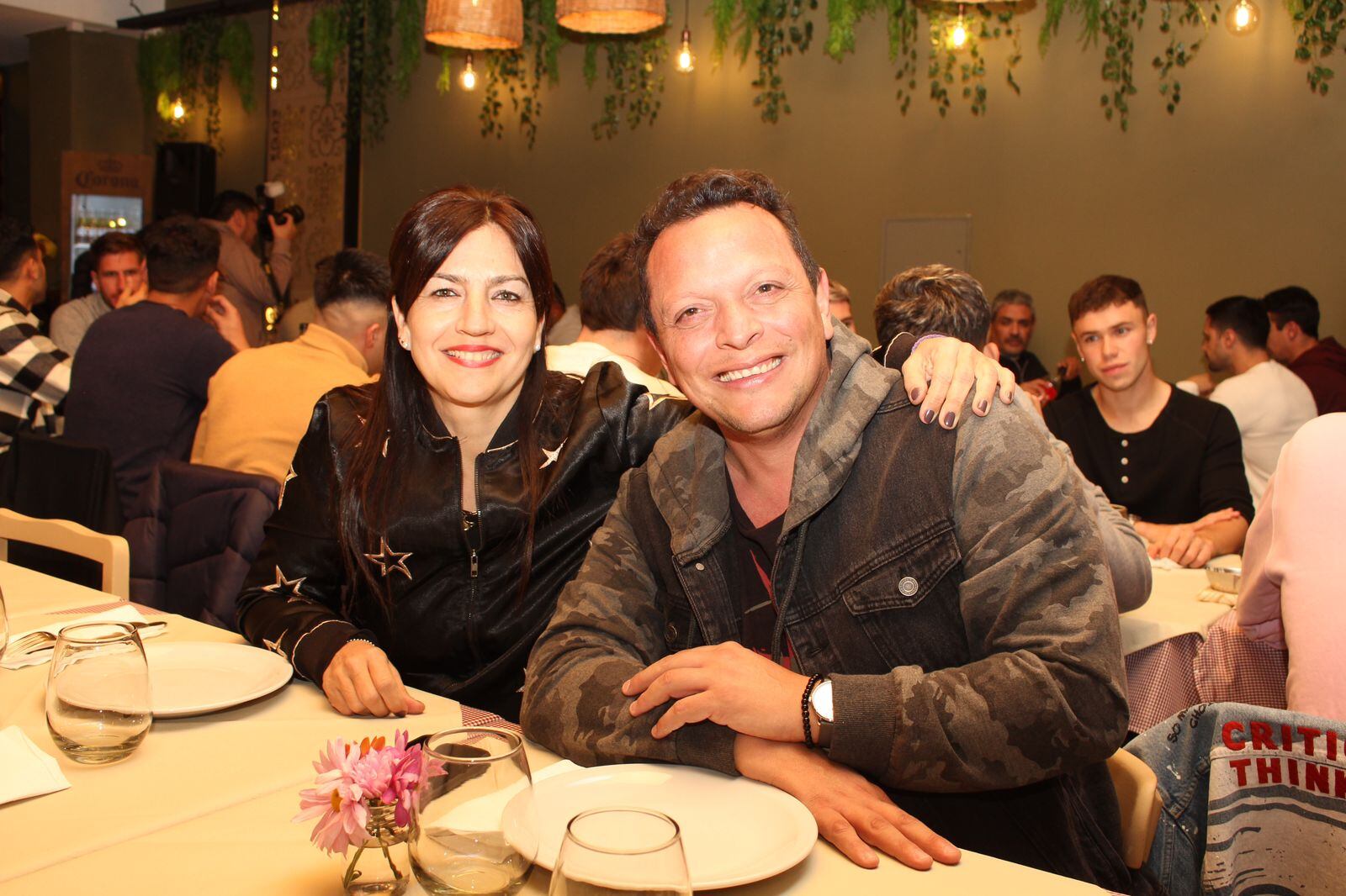 Martín Ceresoli y Romina González. - Foto: Nicolás Guevara