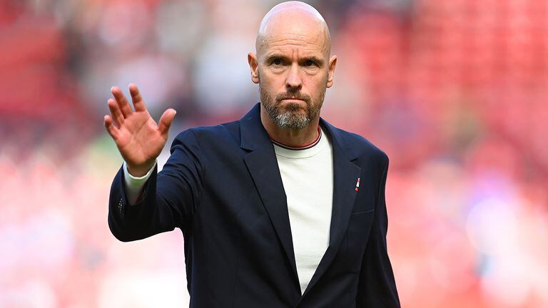 Erik Ten Hag, DT del Manchester United