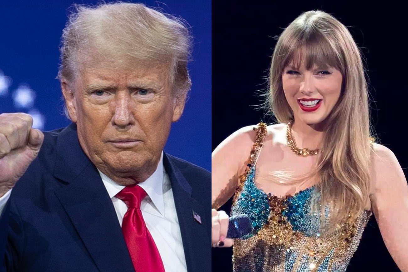 Donald Trump vs. Taylor Swift.