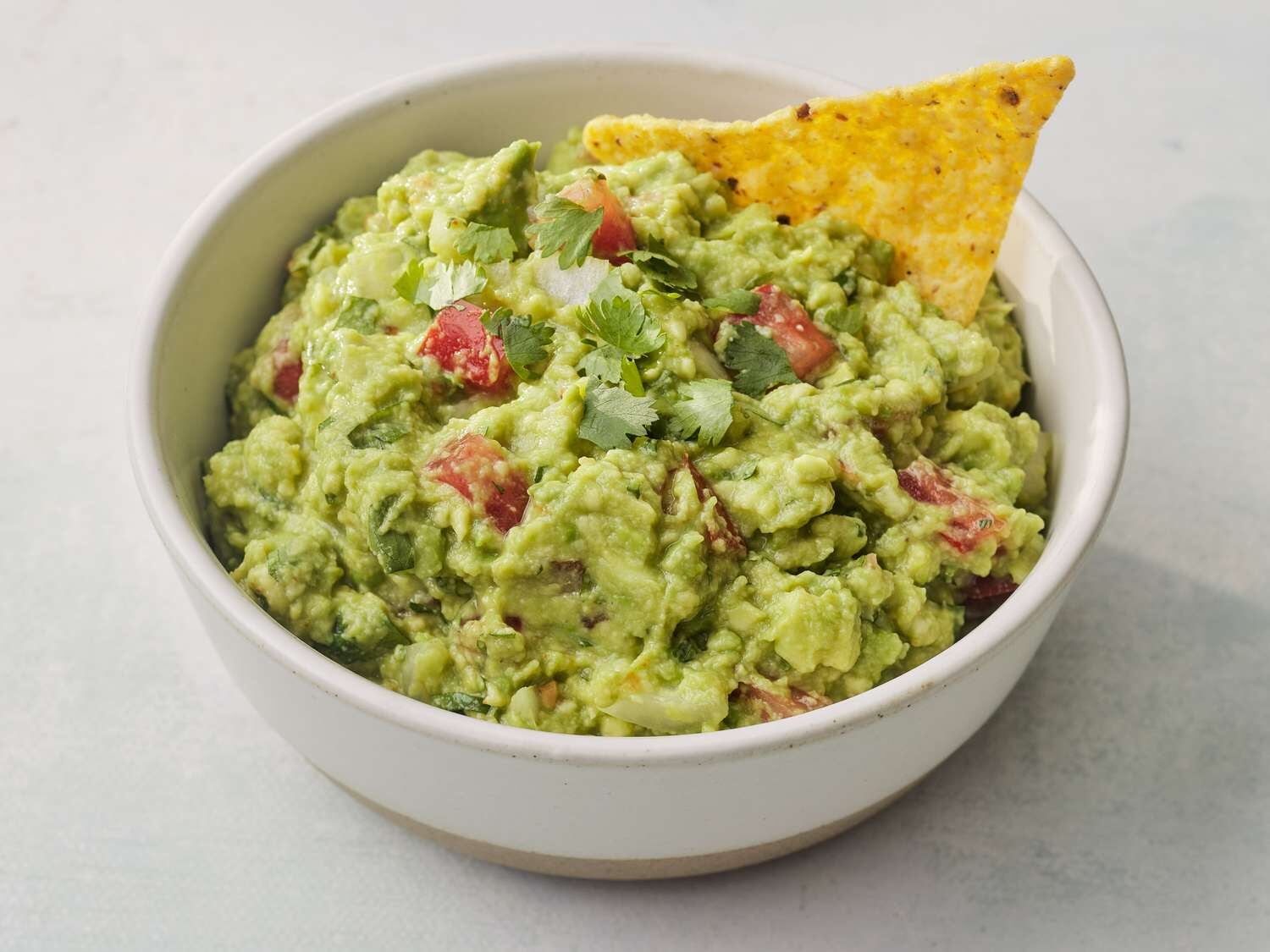 Cómo hacer guacamole sin TAAC.