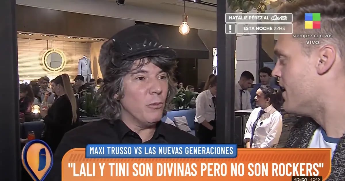 Maxi Trusso apuntó durísimo contra Lali y Tini. - Captura.