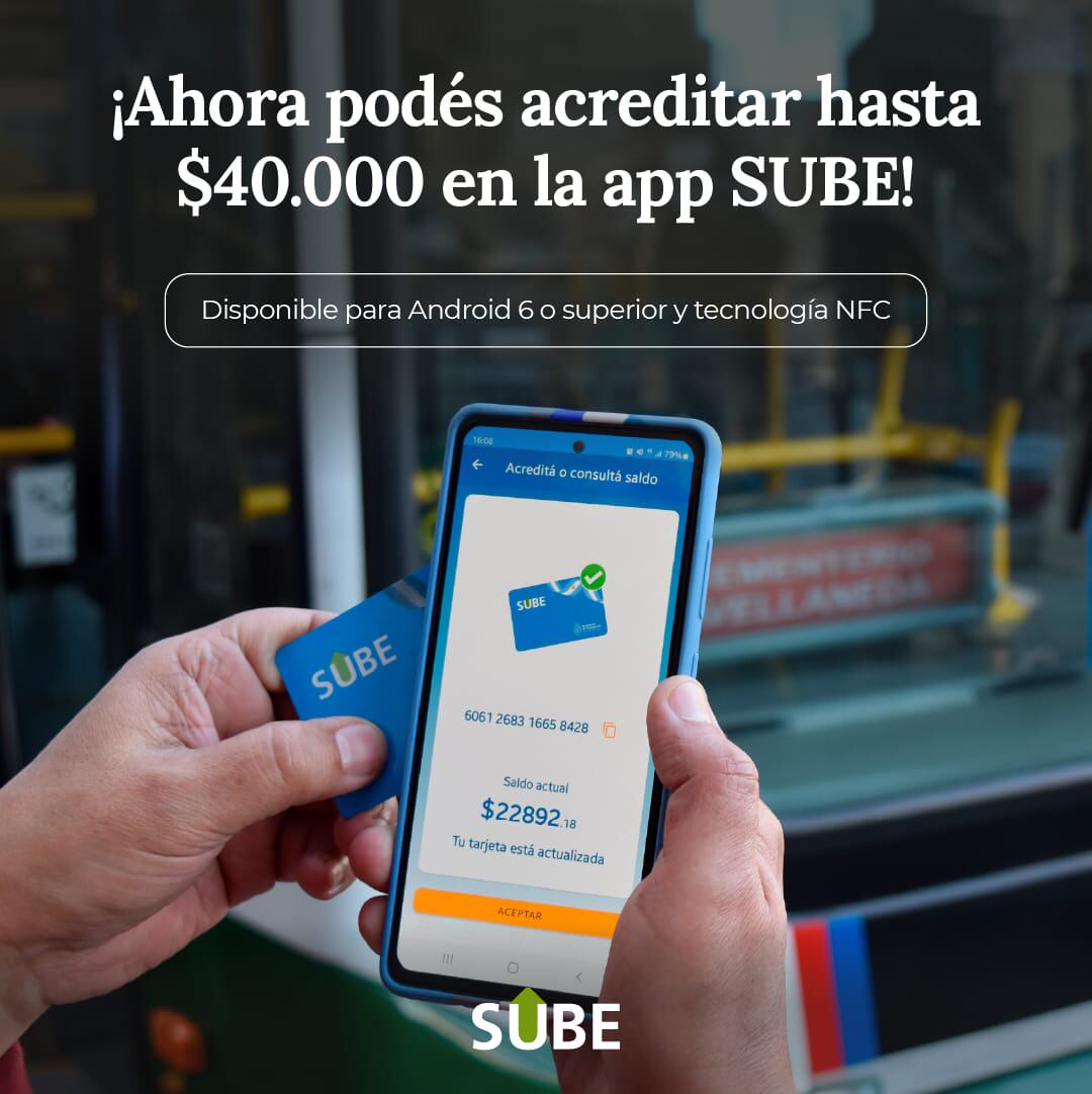 Imagen: Tarjeta SUBE