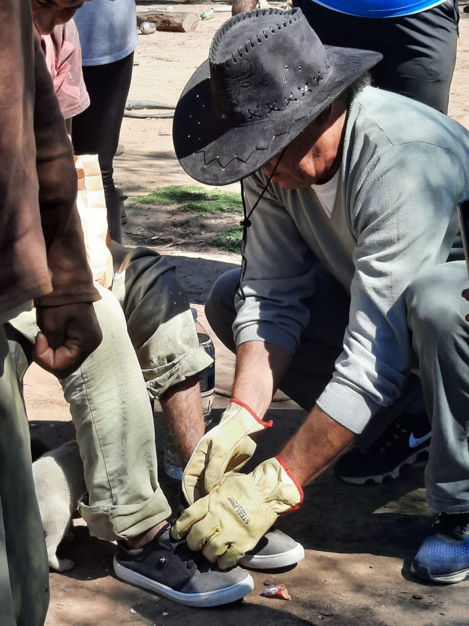 La historia de los tunuyaninos que pasan Semana Santa ayudando a las comunidades del Impenetrable. Foto: Facebook Héctor Manzano / Mili Sánchez.