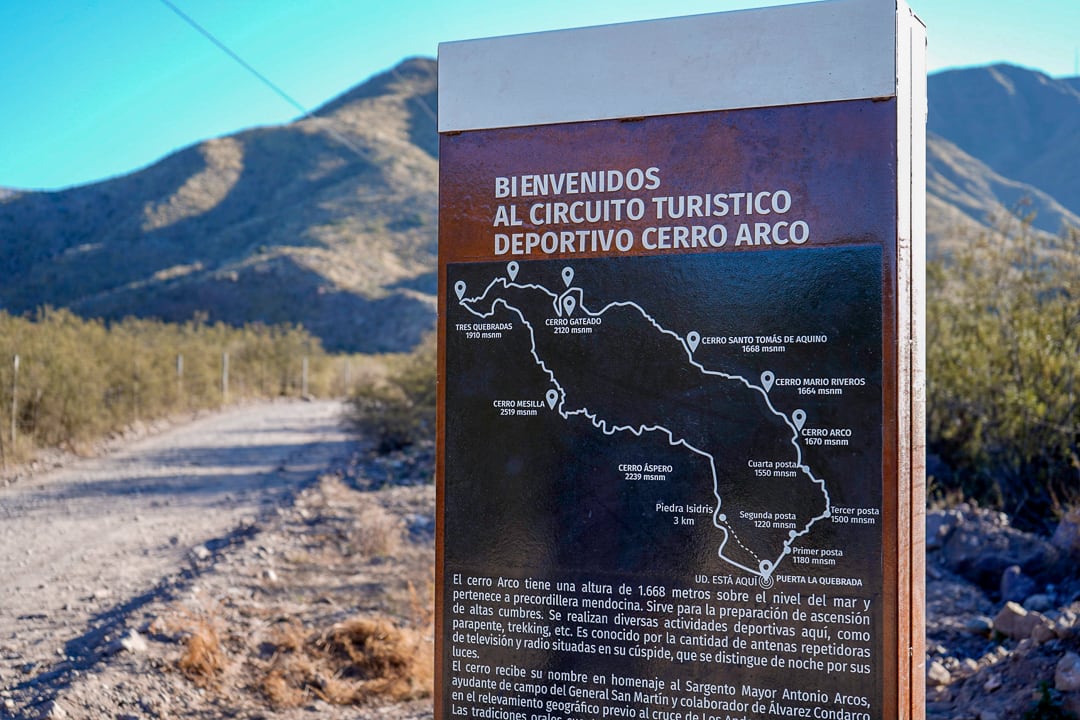 La nueva señalética brinda información sobre el recorrido