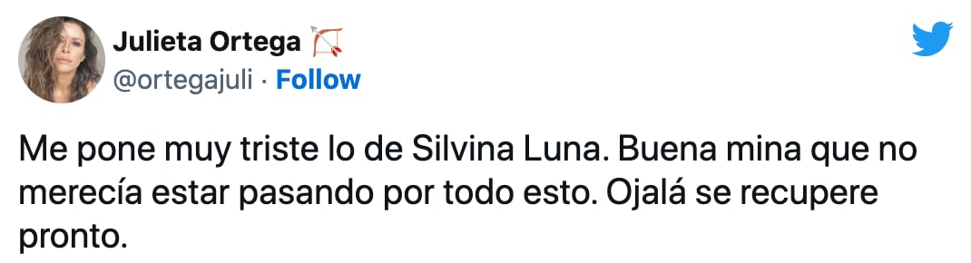 Cadena de oración por Silvina Luna: lo que dijo Julieta Ortega