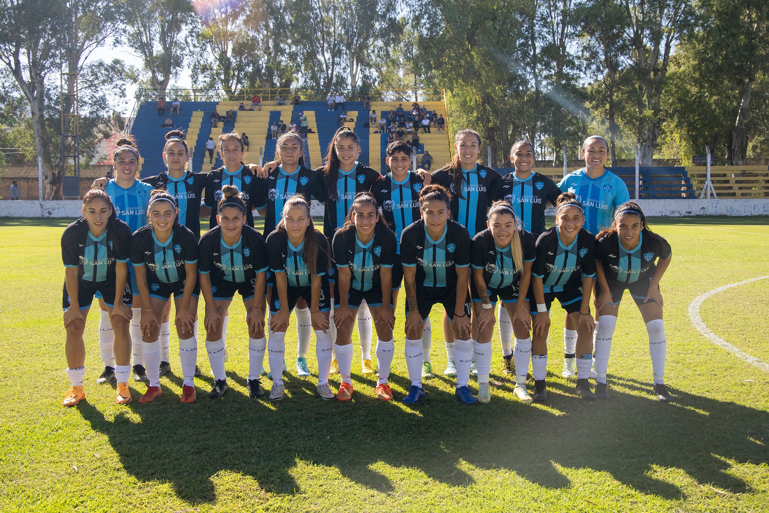 El equipo que hoy es puntero en la segunda división de AFA, tras el 3-0 a Morón. / Gentileza.