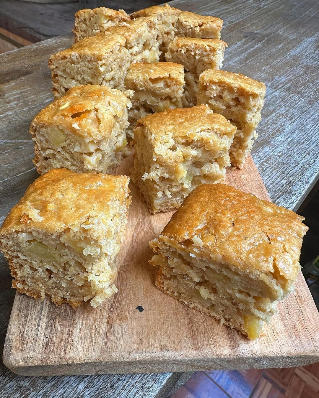 Torta de manzana y canela.