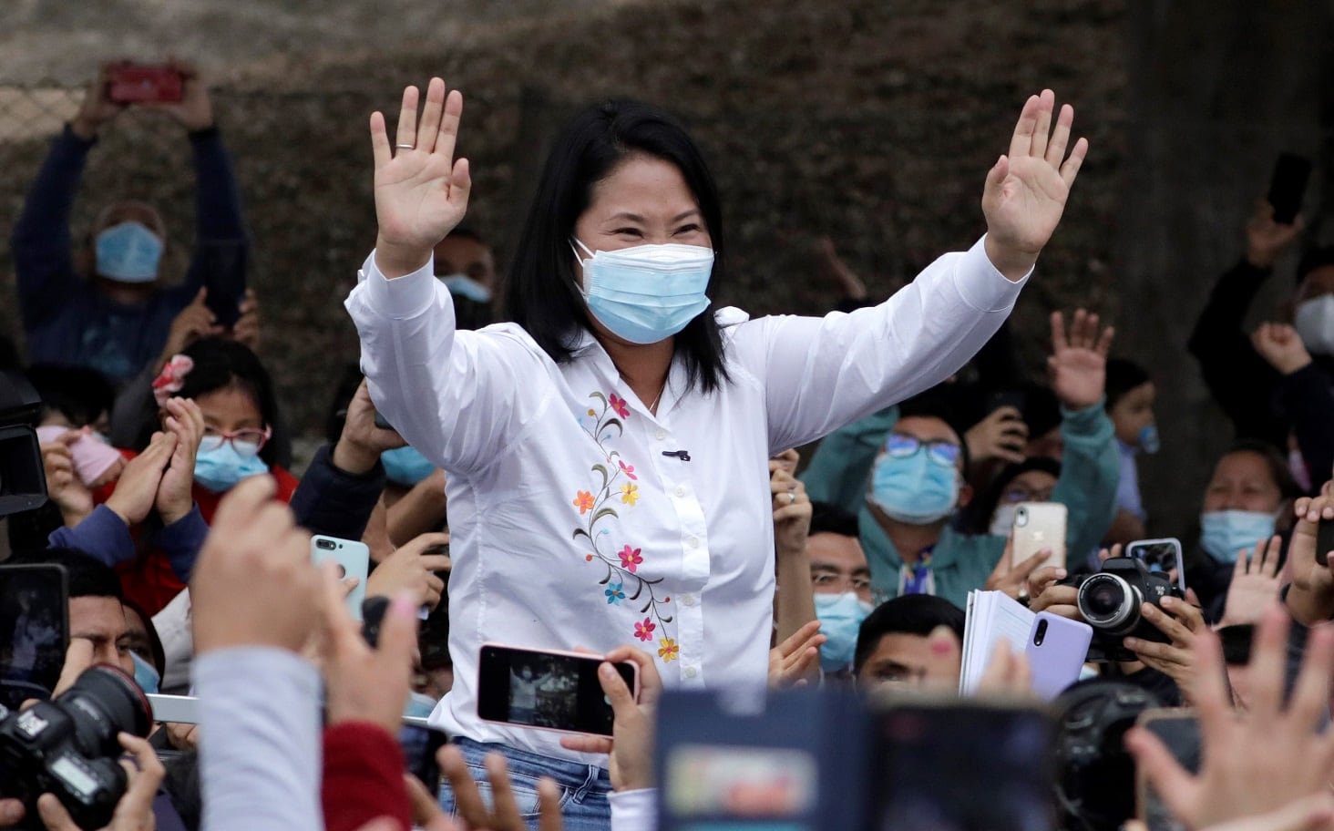 Keiko Fujimori empezó liderando el balotaje, pero Castillo lo dio vuelta - 