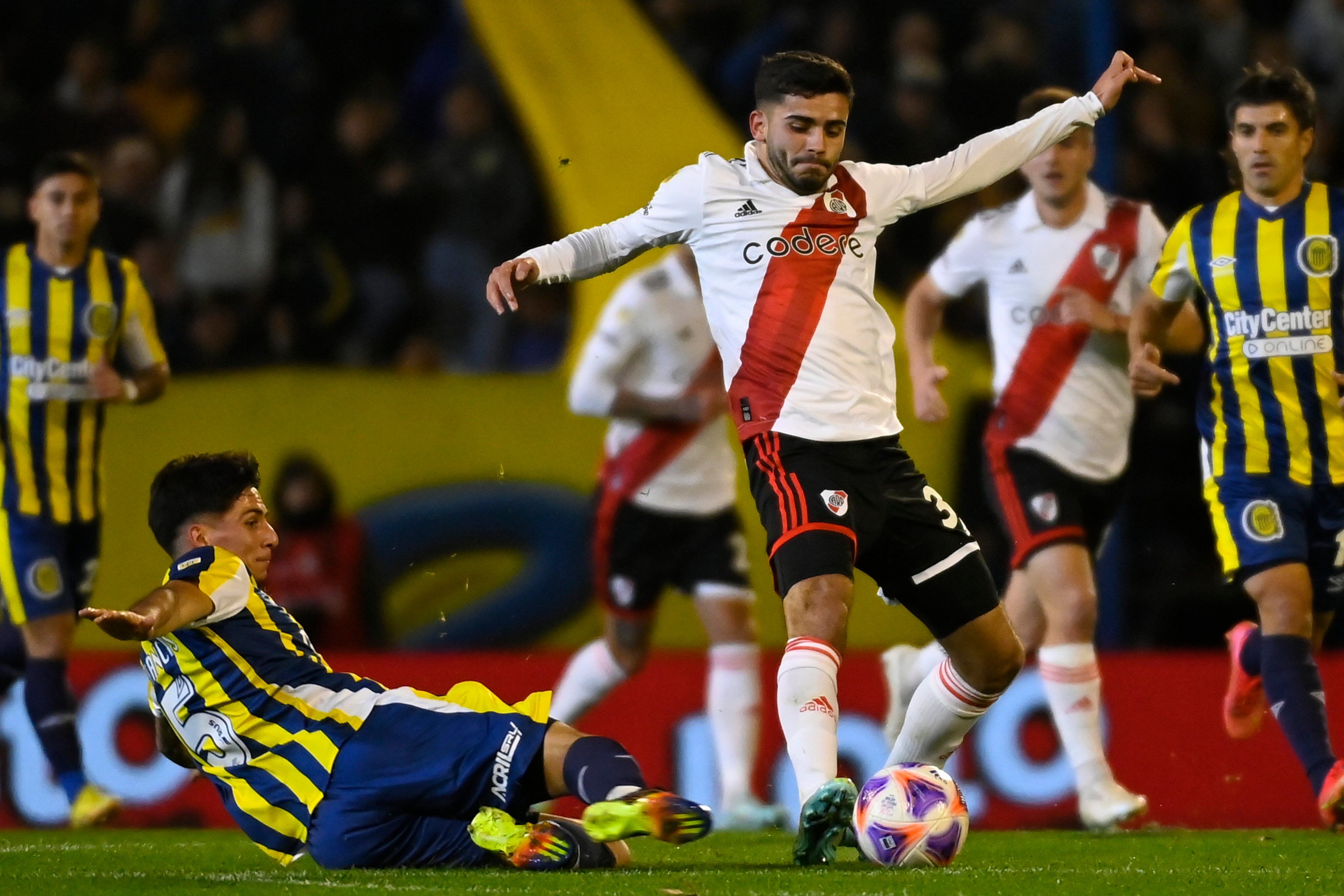 River empató ante Rosario Central por la Liga Profesional.