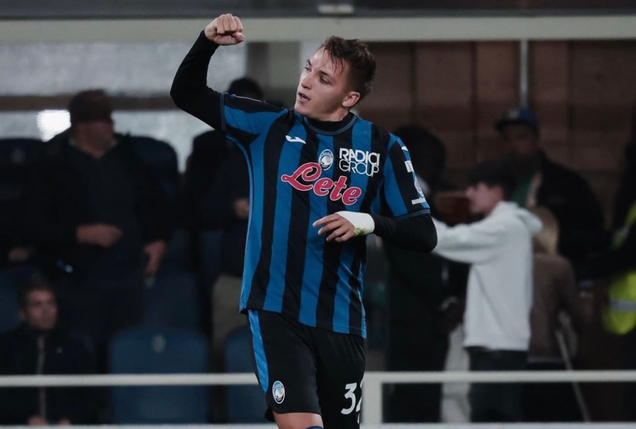 Mateo Retegui anotó dos goles para el Atalanta. /Foto: web