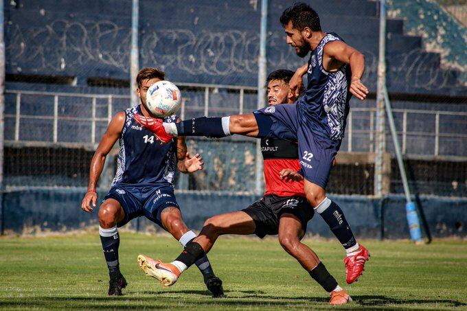 La Lepra se prepara para su debut en el Gargantini./ gentileza de prensa Independiente Rivadavia