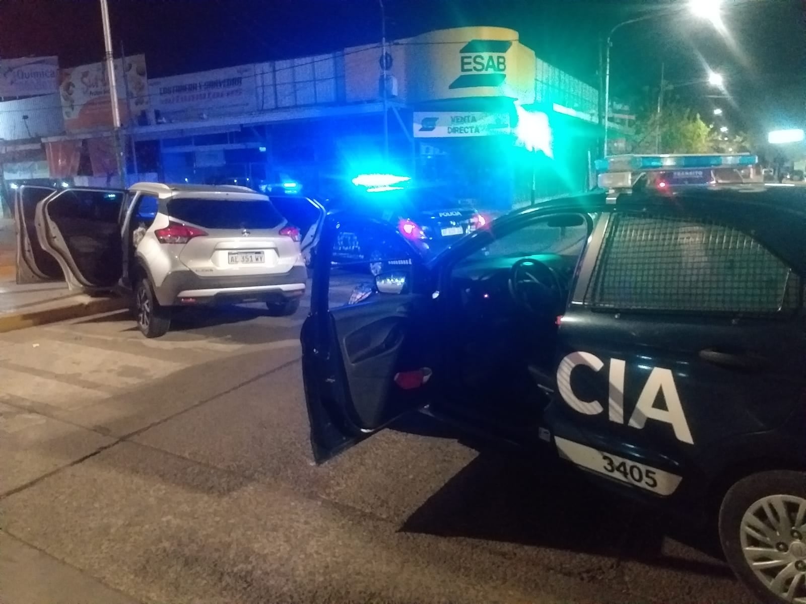 Afortunadamente no hubo heridos. La camioneta había sido robada en junio. - Gentileza / Ministerio de Seguridad.