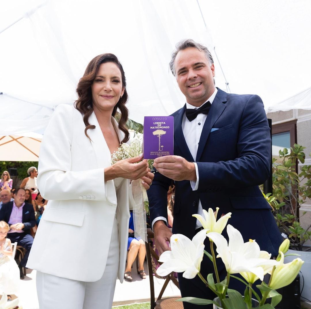 Luciana Aymar se casó con el extenista Fernando González.