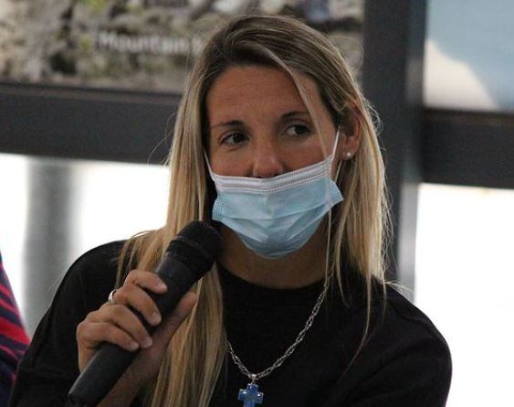 Maribel Giordani, presidente de la Federación Mendocina de Motociclismo Deportivo (Fememod).