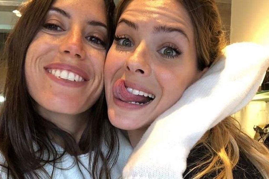 Sofía Sarkany y Eugenia "La China" Suárez eran grandes amigas (Captura).