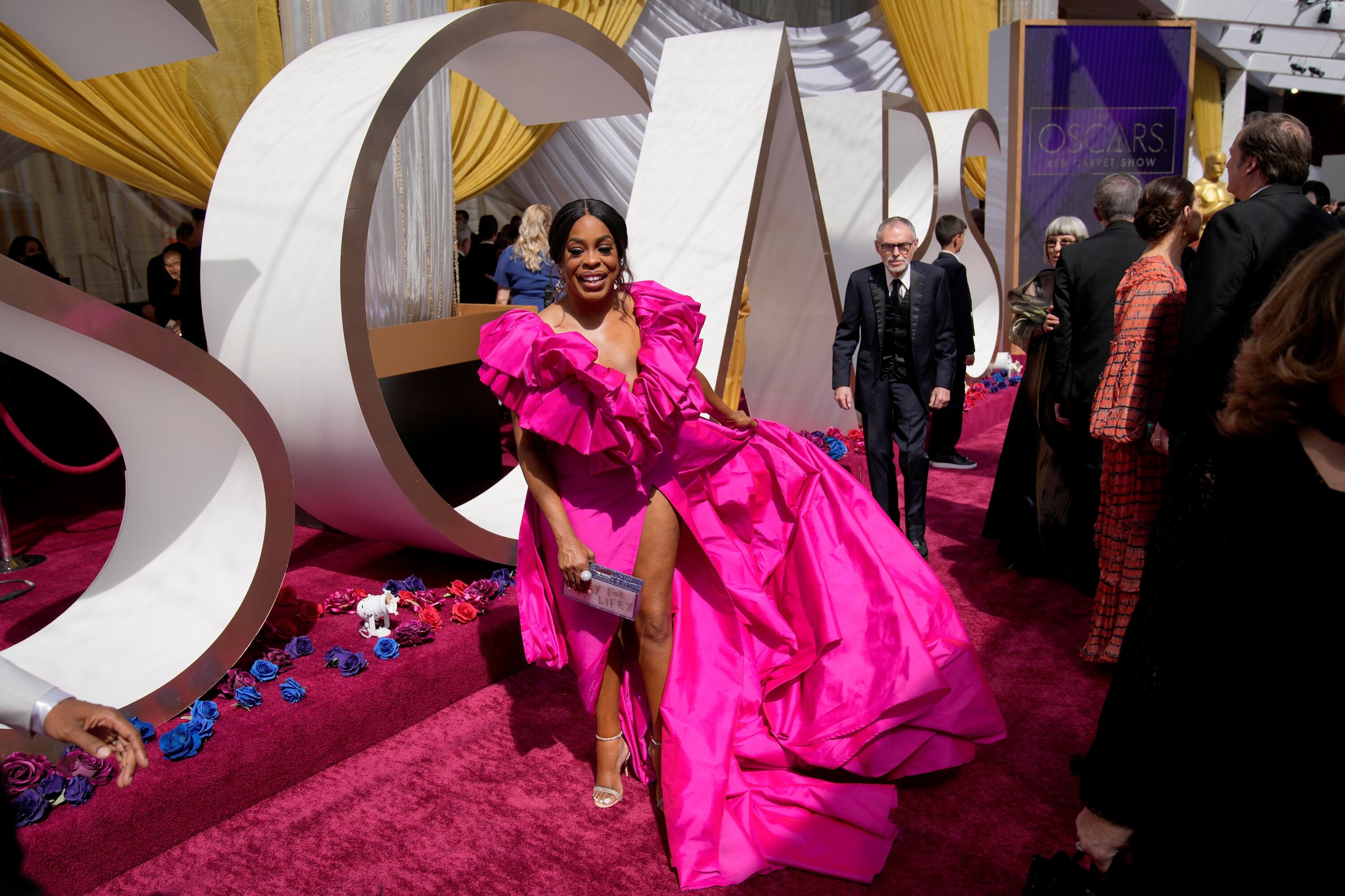 Niecy Nash en la alfombra roja. (AP)