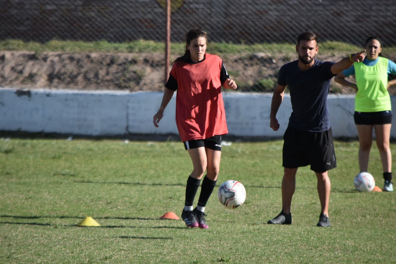 Preselección de fútbol femenino./Gentileza Tomás Nocetti.