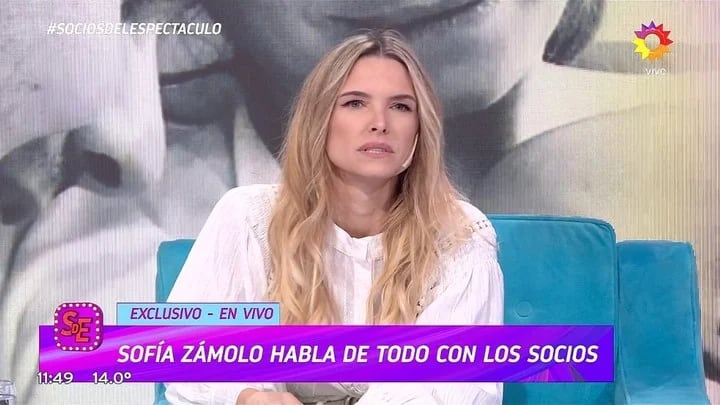 La modelo estuvo de invitada en 'Socios del Espectáculo'