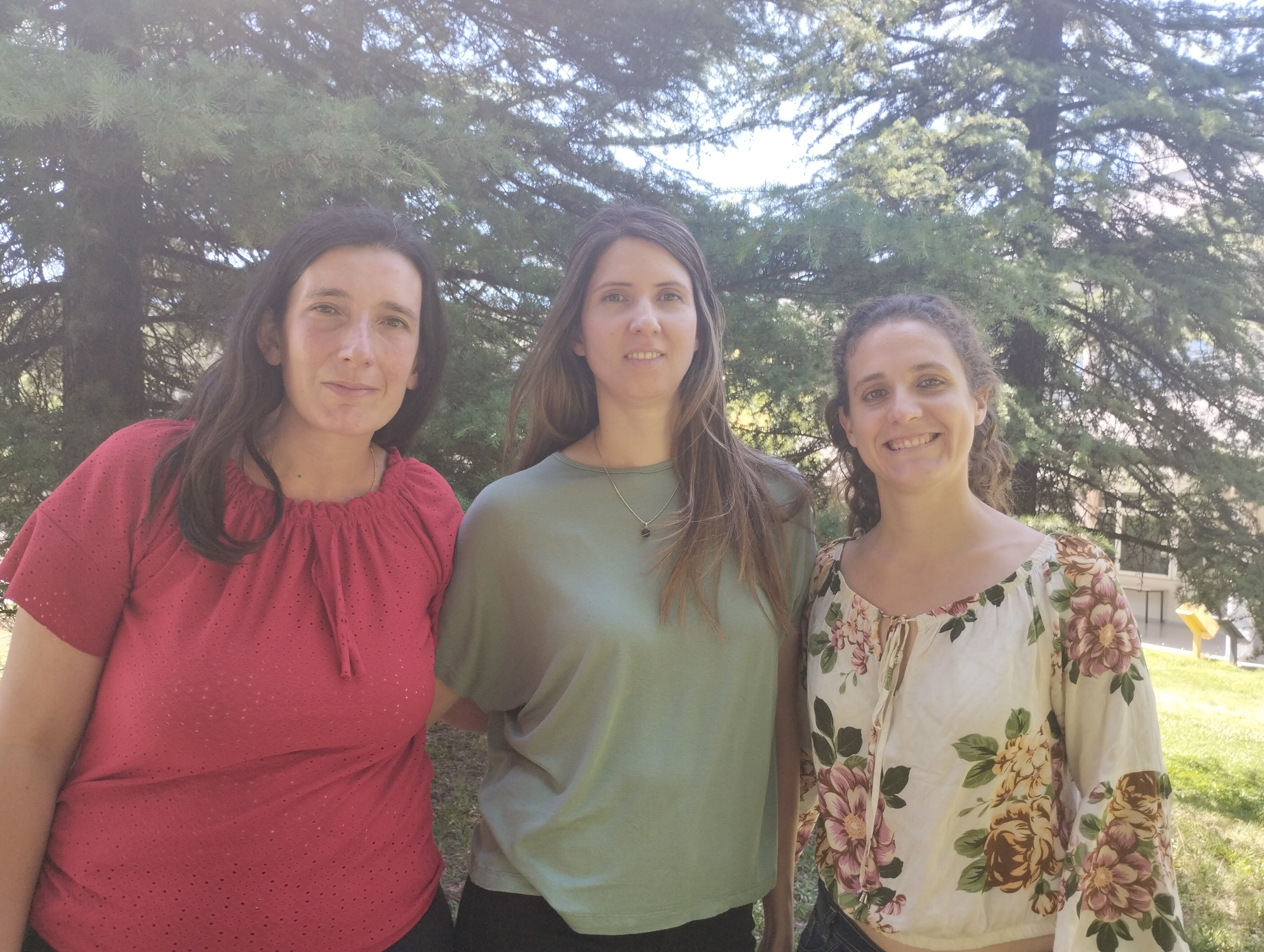 Vanesa Hidalgo, Eva Maure y Regina Aguilera, creadoras de Canopilogger