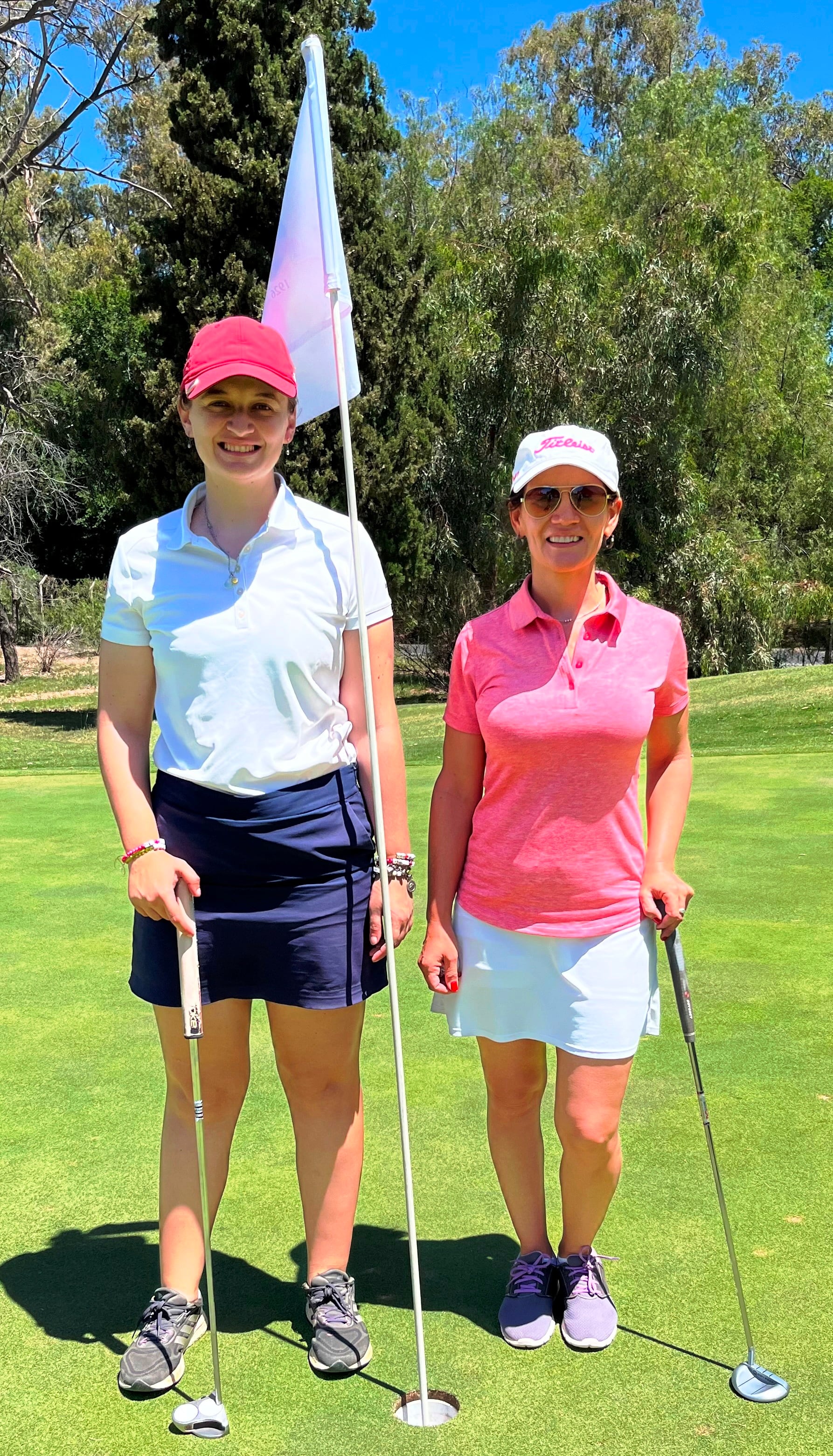 Cristina Cañada y Gabriela Uano, finalistas de la Copa López 2024. / Gentileza.