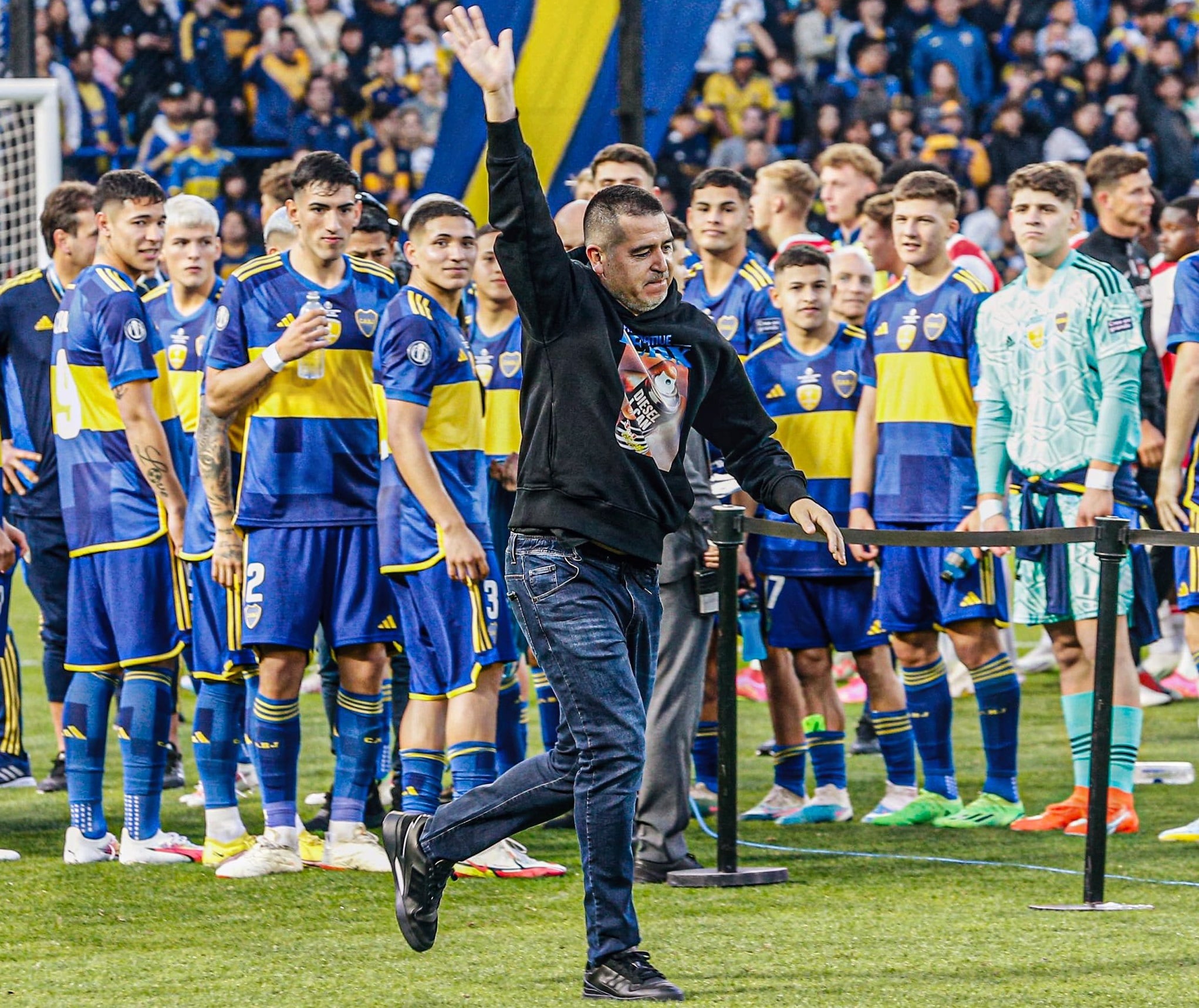 El vicepresidente de Boca aseguró que lo más importante es ganar el partido de ida por las semifinales de la Copa Libertadores ante Palmeiras.