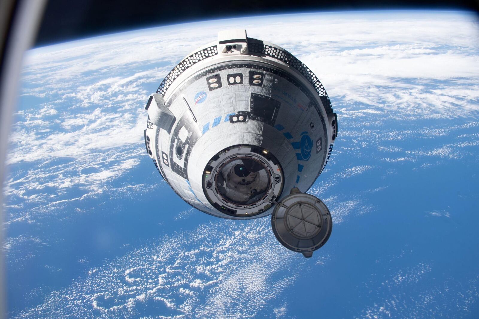 La nave espacial Starliner.