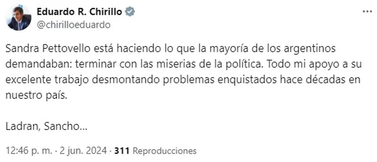 Funcionarios del Gabinete nacional mostraron su apoyo a la ministra de Capital Humano tras el escándalo por los alimentos en depósitos. X