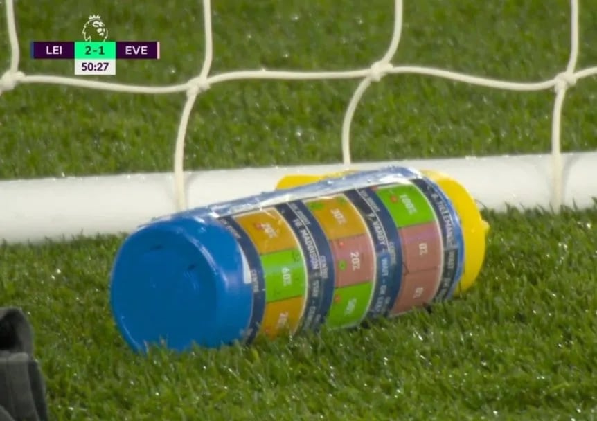 La botella de Jordan Pickford