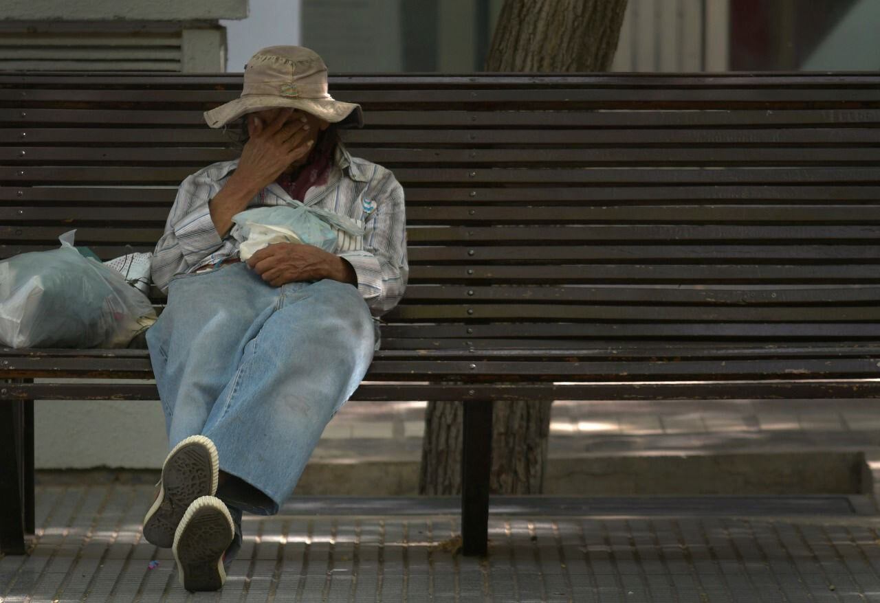 Las calles del centro lucieron vacías en la víspera de Navidad